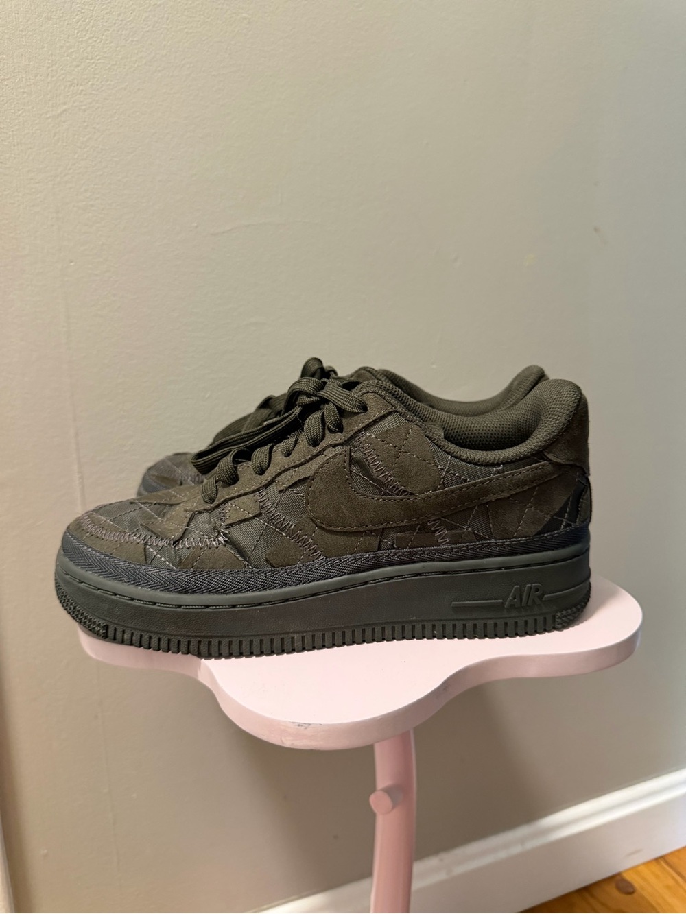 Billie Eilish Nike Olive Green Low-Top Sneakers